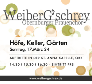 Flyer "Höfe, Keller, Gärten 2024"